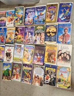 1990s Disney VHS TAPES
