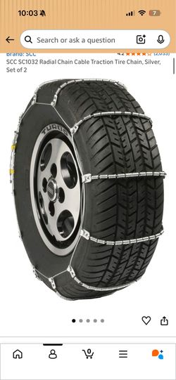 Tire chains SC1032 - New