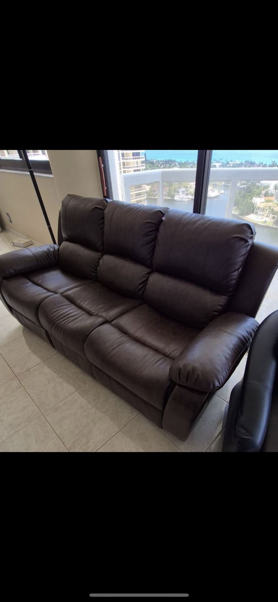 Leather Sofa