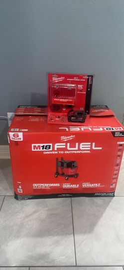 M18 Wet/dry Vacuum 6 Gallon Kit 