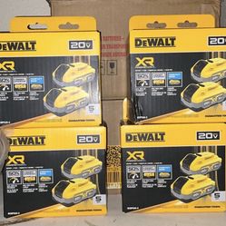  DeWALT Powerstack Battery 2 PK DCBP520-2 Lith-Ion 5.0Ah (please Read Add)