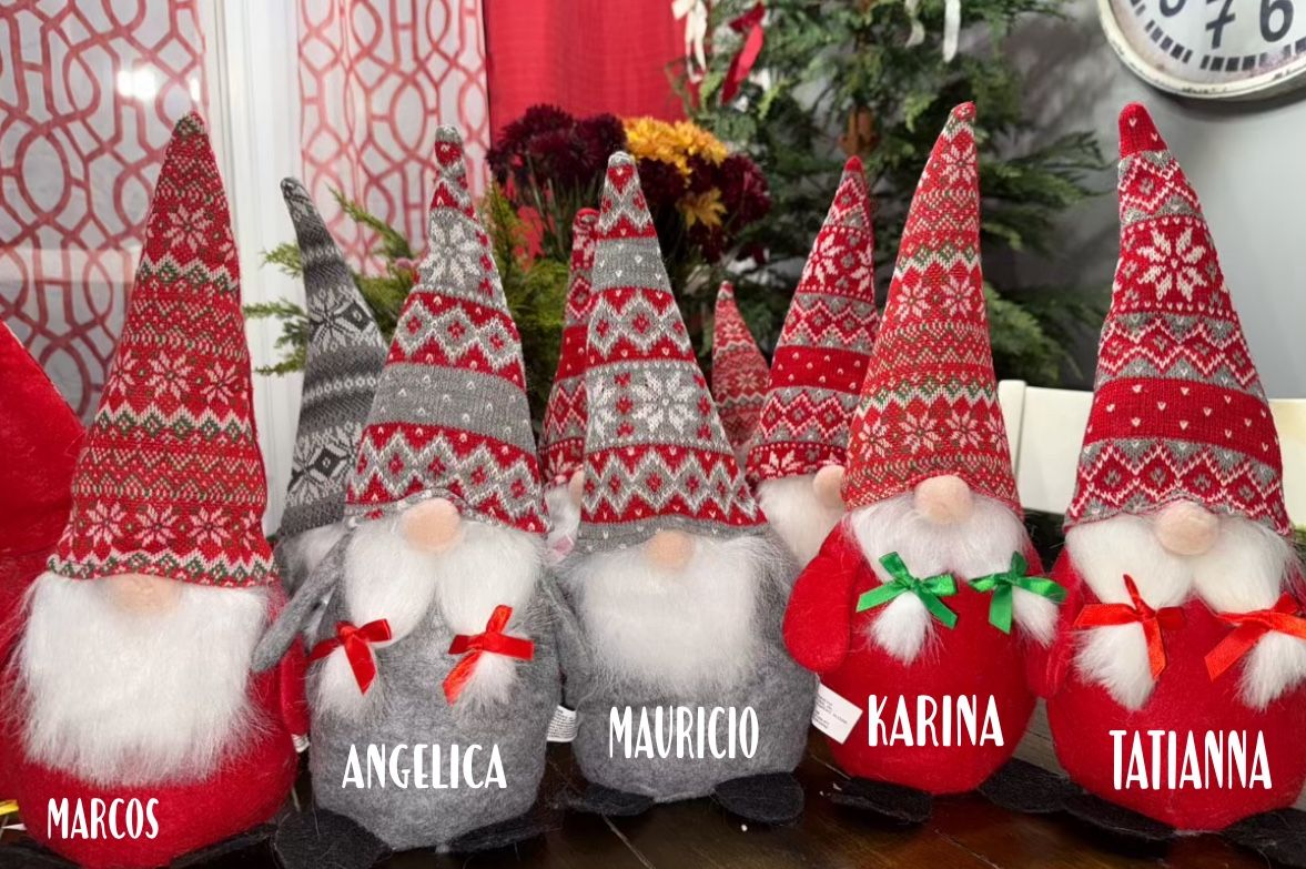 Personalized Christmas Gnomes 