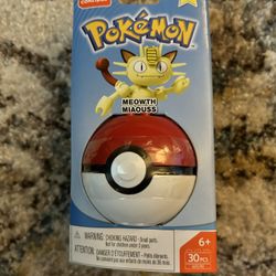 Pokémon Mega Construx Buildable Character Meowth
