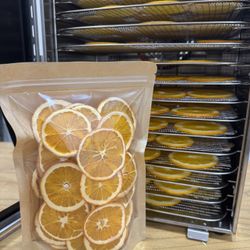 Dried Orange Slices – Natural & Beautiful Decoration / Cocktail Garnish  50-slice Bag