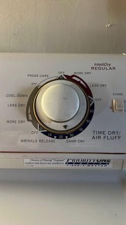 Maytag gas dryer