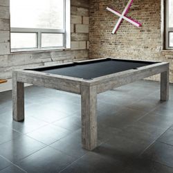 Brunswick Sanibel Pool Table, Rustic Grey