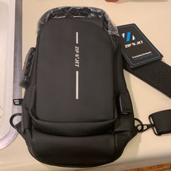 Crossbody Pack With Charger And Locks