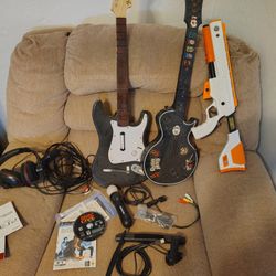PS3 Guitars, Headphones, Camera, Controller Gun, and More