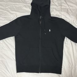 Polo Zip Up Hoodie
