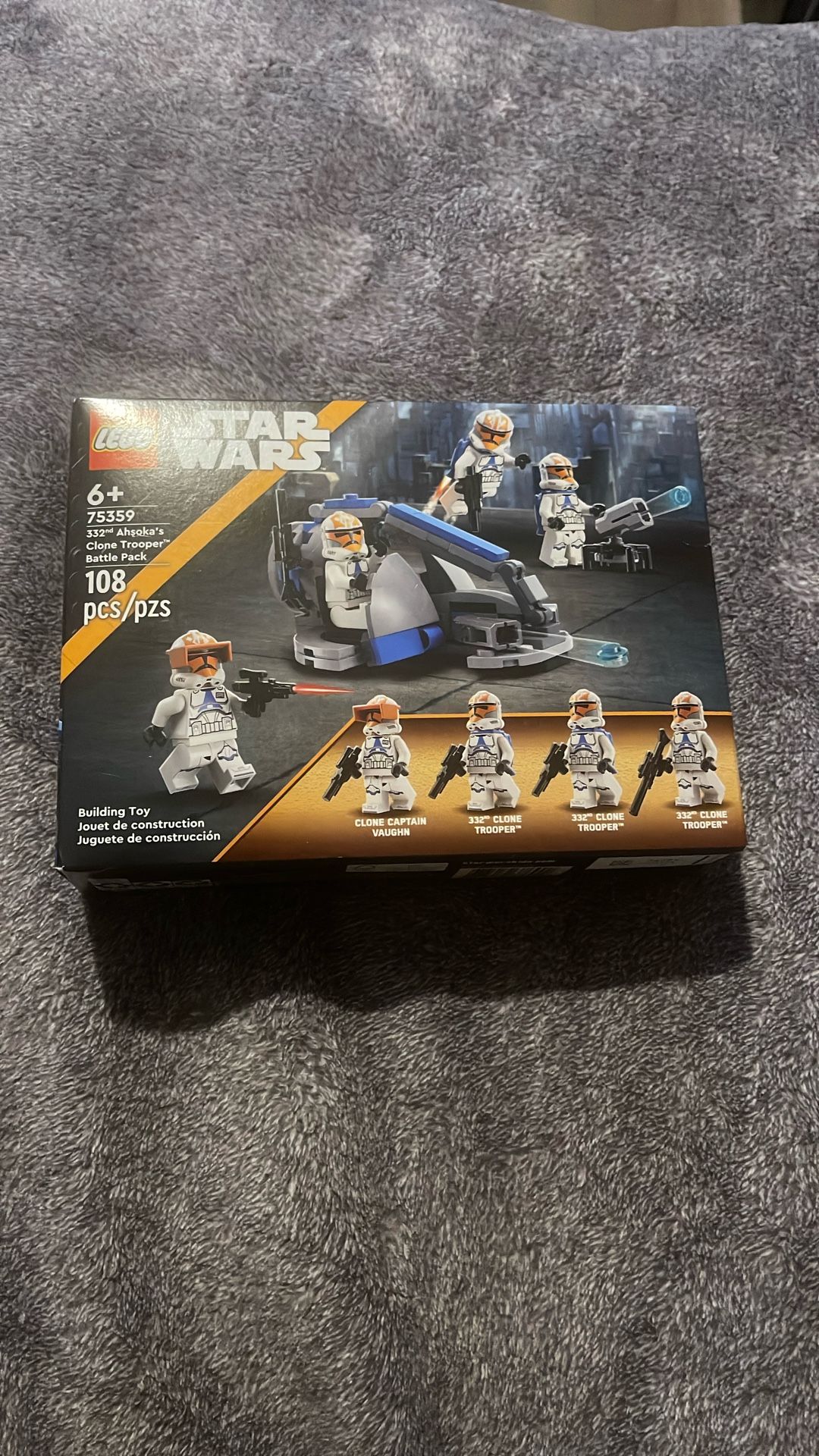 Lego Star Wars 332nd Ahsoka’s Clone Trooper Battle Pack