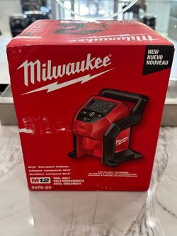 Milwaukee M12 Compact Inflator 12V Tool Only (Bare Tool) 2475-20