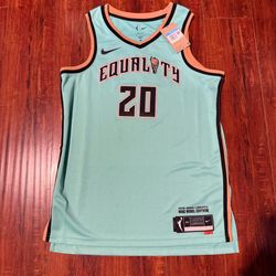 Sabrina Ionescu Team Liberty Nike Dri-FIT WNBA Jersey Women’s Sz Med NWT Read!