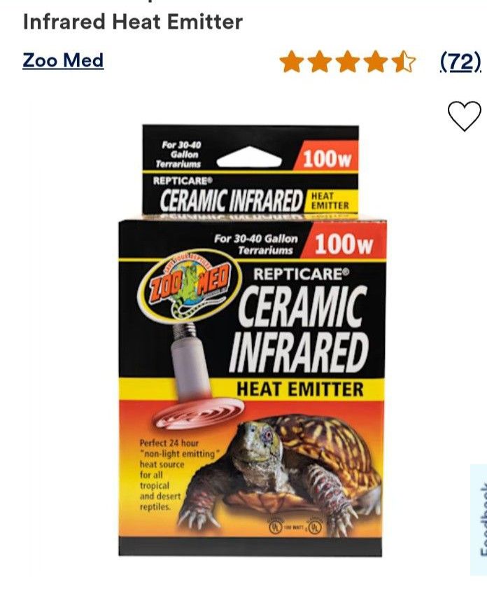 Ceramic Heat Emmiter Zoomed