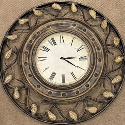 Benzara Metal Clock 