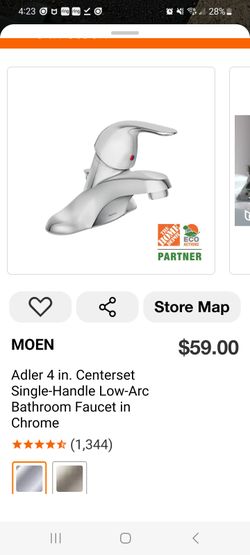 Moen Bathroom Sink Faucet 