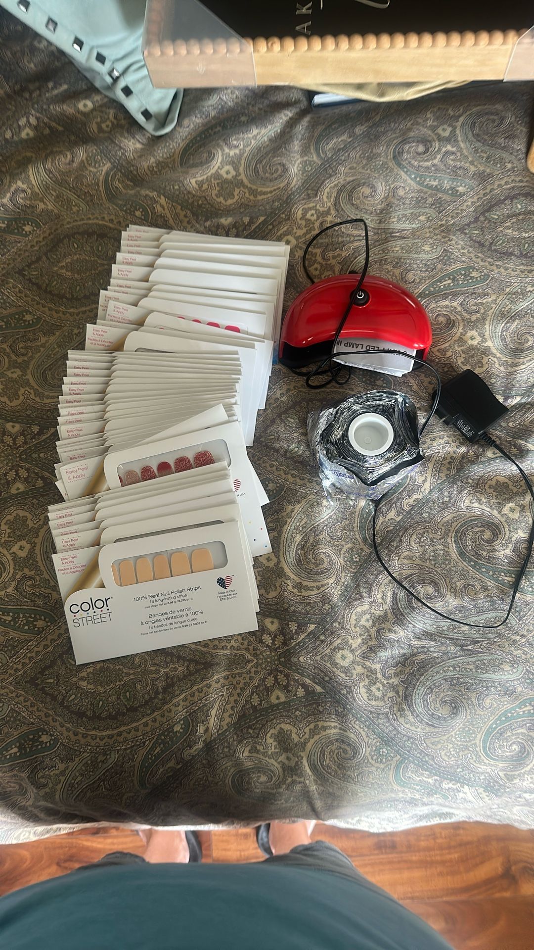 Gel Nail UV Light, Removal Foul And 44 Color Street Nail Colors A