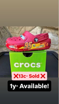 Lightning McQueen Crocs