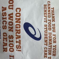 $100 ASICS Gift Card