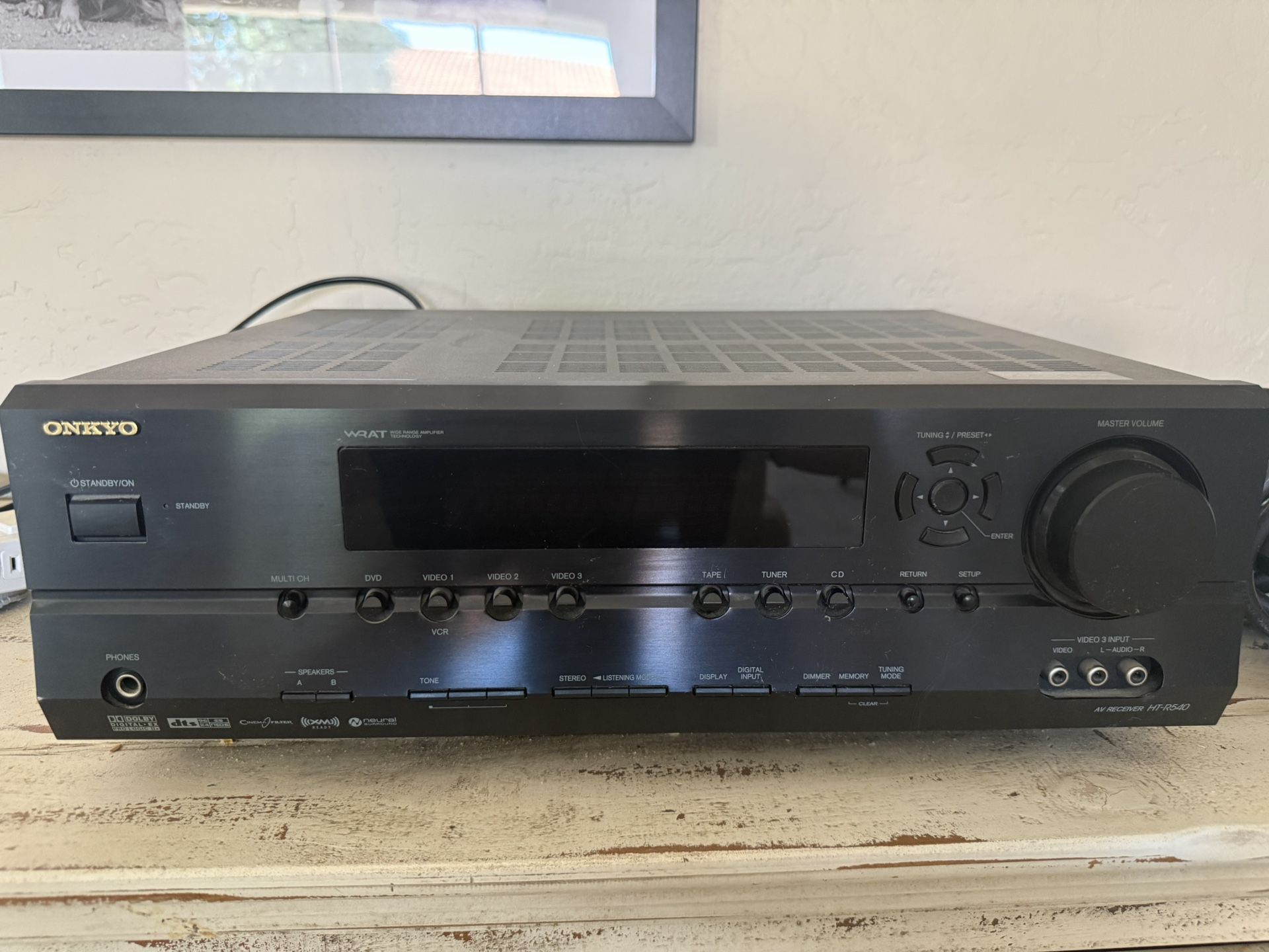 Onkyo Ht-r540 Audio Receiver 7.1 Channel