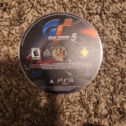 Gran Turismo 5 Game Disk PS3