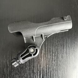 Kayak fishing pole holder