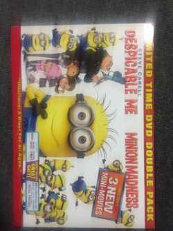 Despicable Me and Minion Madness DVD