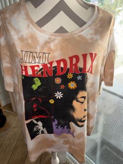 Ladies Authentic Hendrix cropped shirt 2x