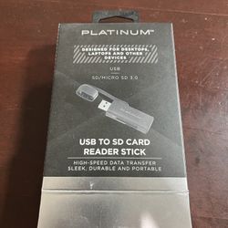 Platinum USB to SD Card Reader