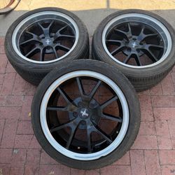 Ford Mustang fr500 wheels 18” only 3!!