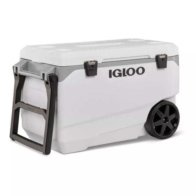Igloo Flip and Tow 90qt Roller Cooler – White
ADO #:TGT-30089
Brand New – Box Not Perfect or No Box.Price is Firm.