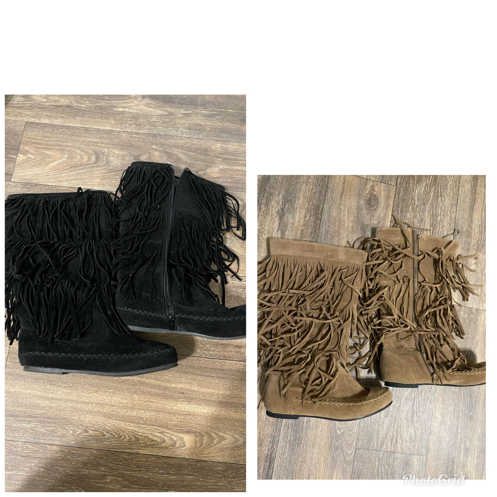 Fringe Boots