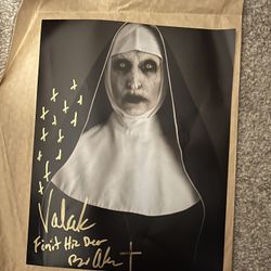 The Nun Photo Signed By Bonnie Aarons