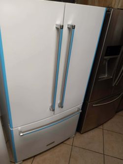 Kitchen aid counter depth refrigerator