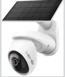 Tapo 4K Outdoor Pan/Tilt Wireless Security Camera, Solar Charging, C660 KIT
Battery Powered,360° Motion Track, 24/7 Capture, Person/Vehicle Detection,
