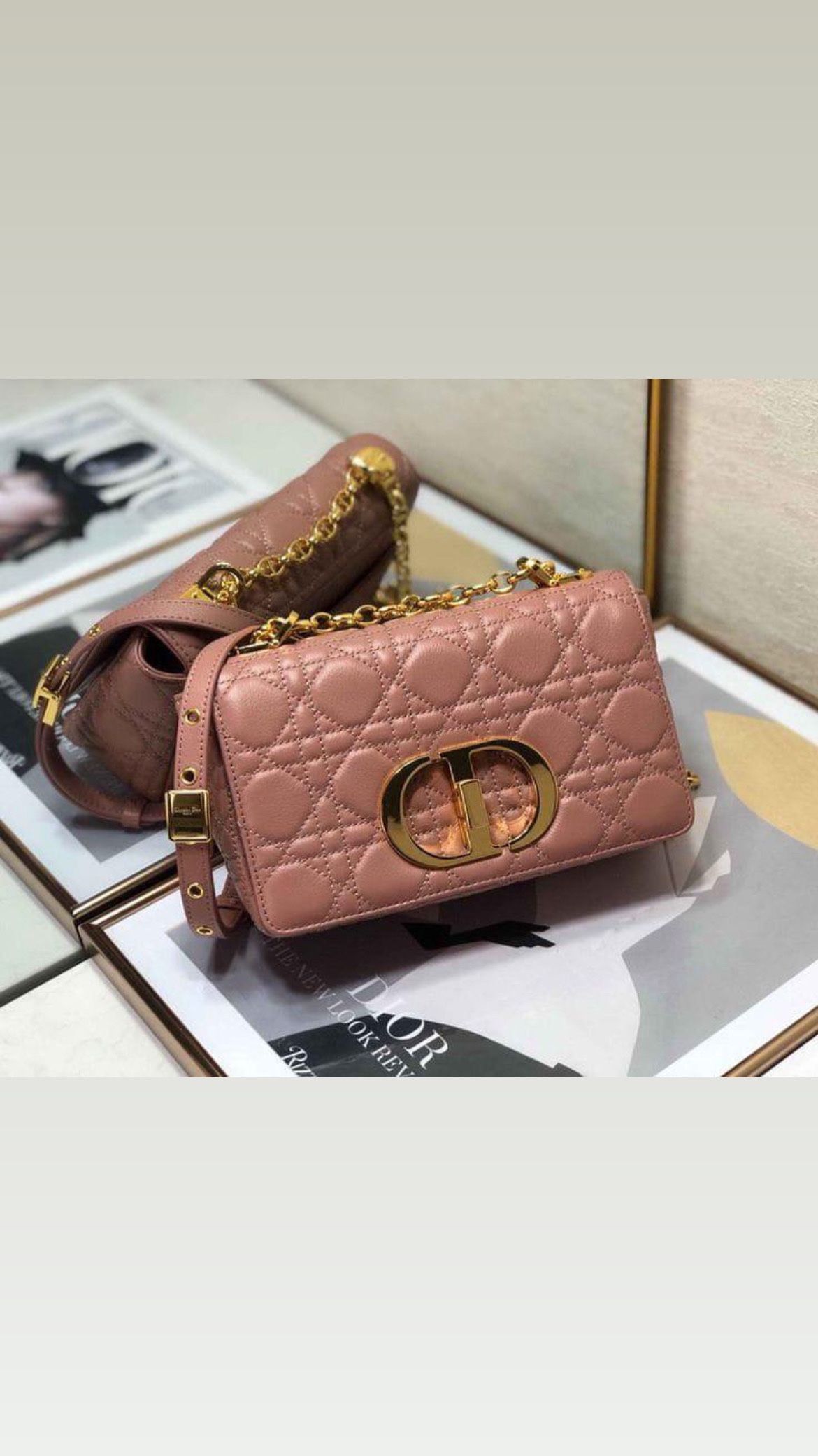 CD Crossbody Quilted Bag