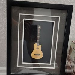 Mini Guitar Picture Frame