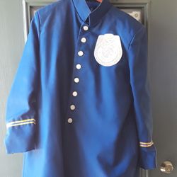 Adult Old fashion Cop Costume