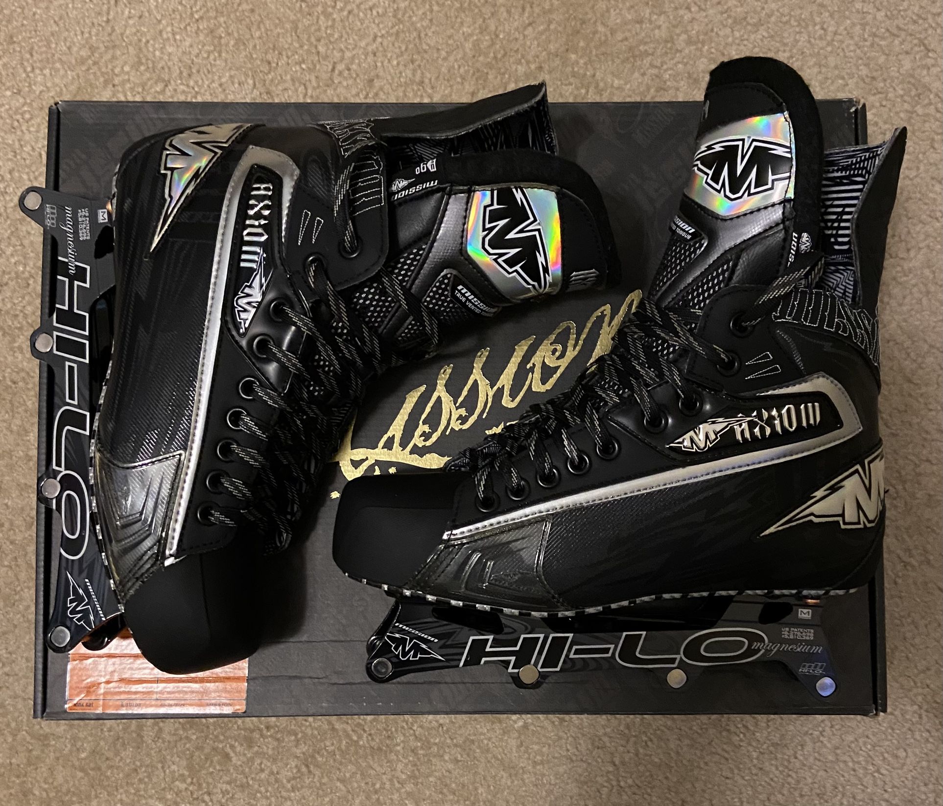 MISSION T9 AXIOM SKATES MENS 10.5 D