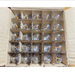 25 Pack C7 LED Christmas Light Bulb Shatterproof LED Bulbs E12 2700K Warm White