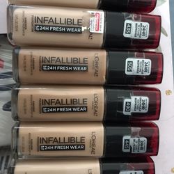 New L’Oréal Infallible Freshwear Foundations 