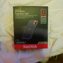 Sandisk Extreme Portable SSD 1TB  1050MB/s