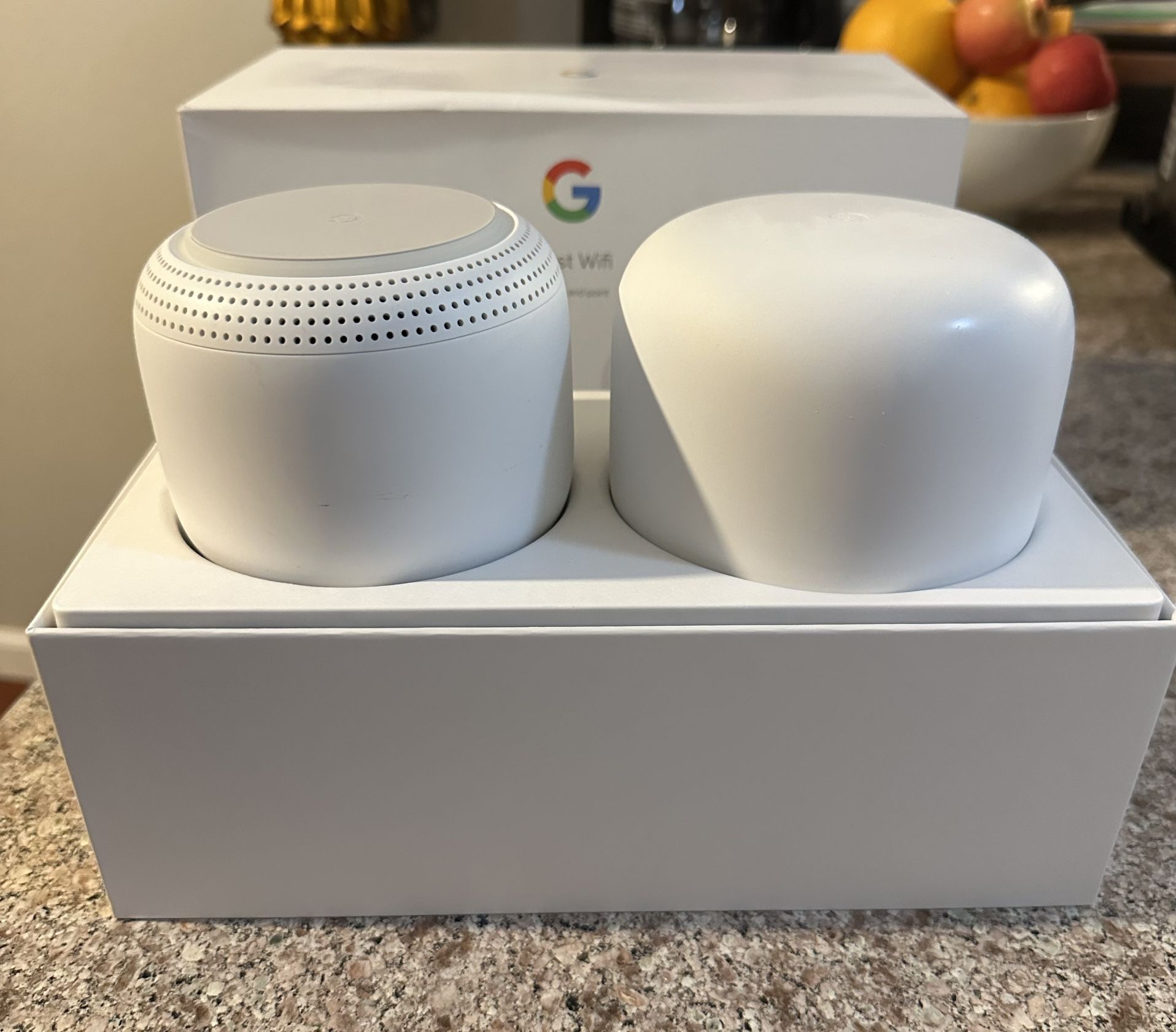 Google Nest WIFI Router and Point