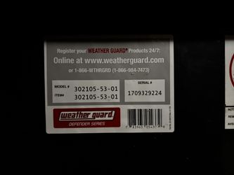 WeatherGuard Tool Box For Truck