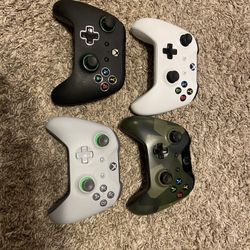 Including (4) Xbox Controllers 