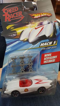 Speed Racer Hot Wheels Mach 5 with jump Jack's 2007