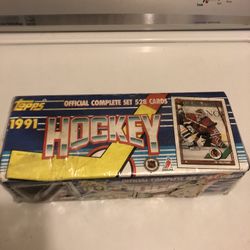 Hockey Cards, Topps 1991 Complete set in unopened box￼