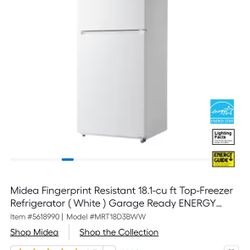 Midea Refrigerator 