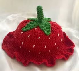 Strawberry Bucket Hat