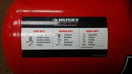 Husky 19 gallon air compressor deals