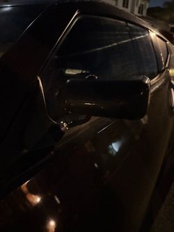 EVO-R F1 Carbon Fiber mirrors with black base